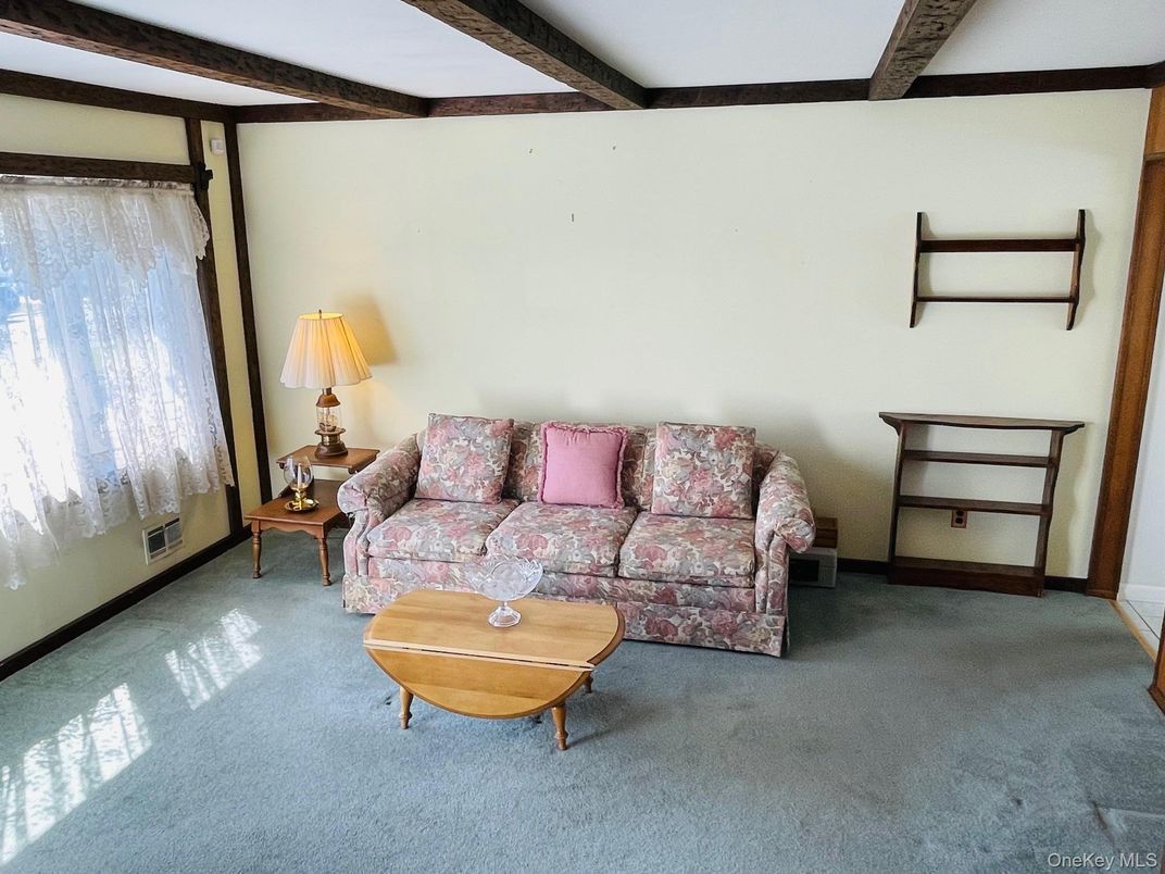 Interior, Living room, Wooden Beams