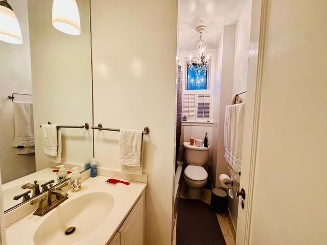 Bathroom, Chandelier, Interior