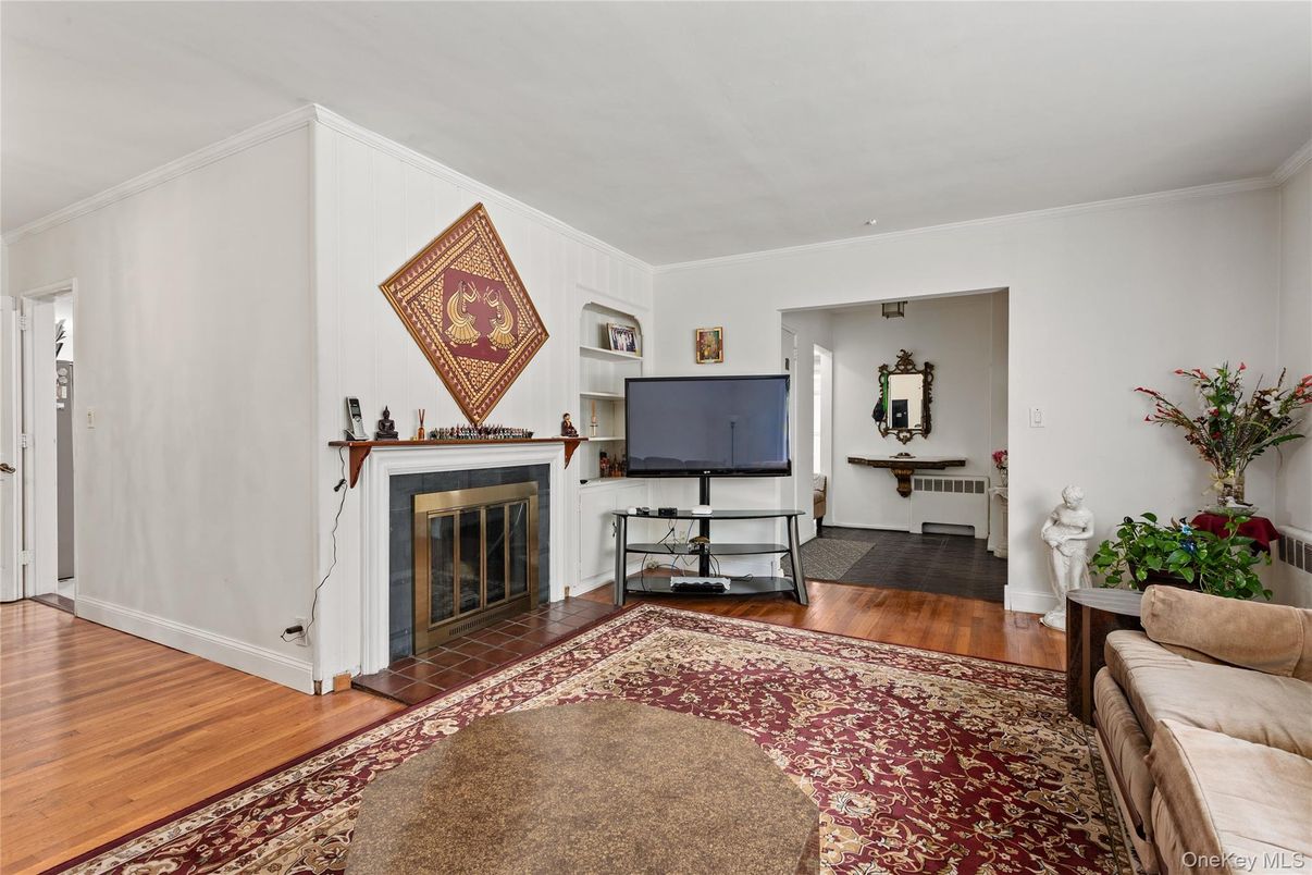 Fireplace, Interior, Wood Texture Flooring