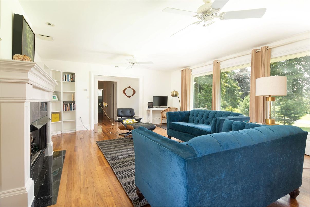 Fireplace, Interior, Living room, Wood Texture Flooring