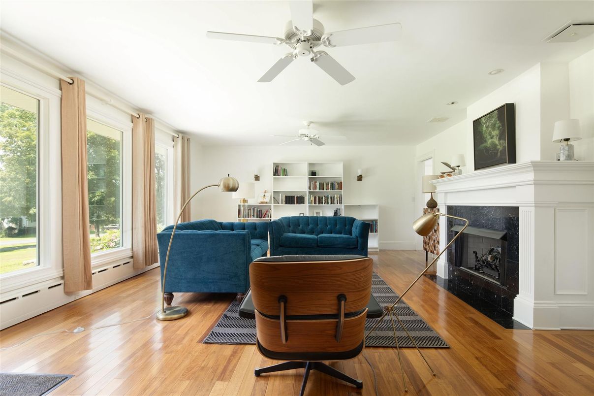 Fireplace, Interior, Living room, Wood Texture Flooring