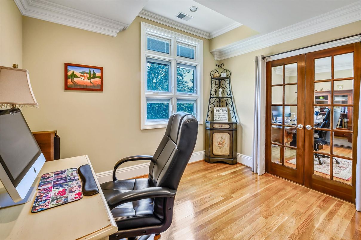 Home Office, Interior, Wood Texture Flooring