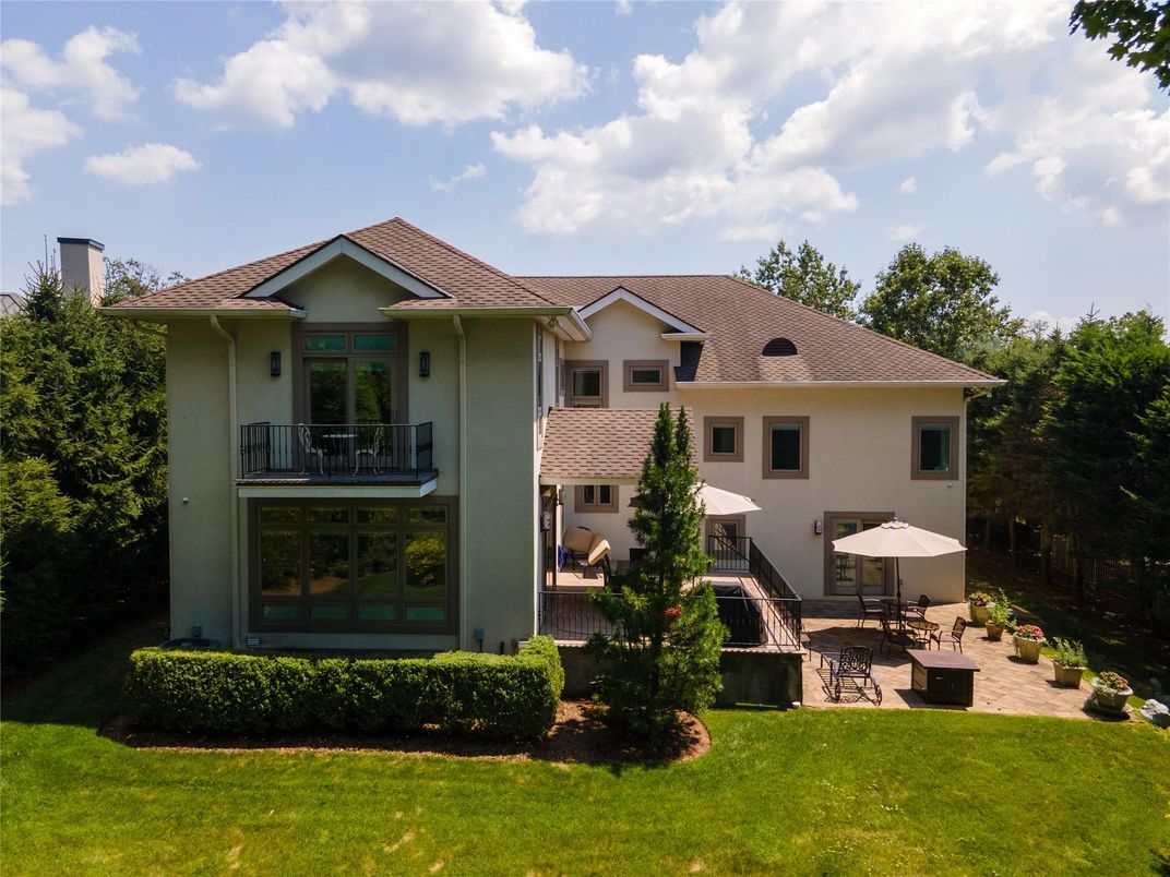 Backyard, Exterior, Facade, Mediterranean