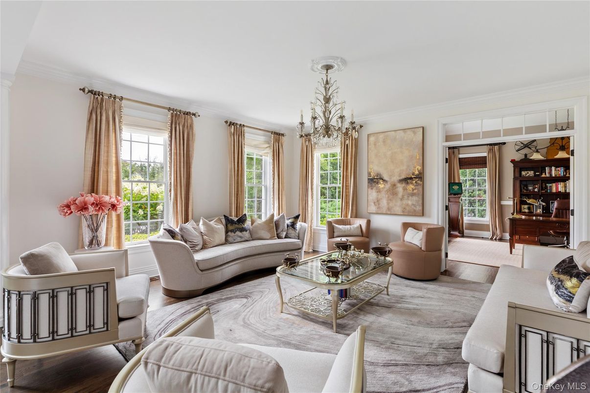 Chandelier, Interior, Living room, Wood Texture Flooring