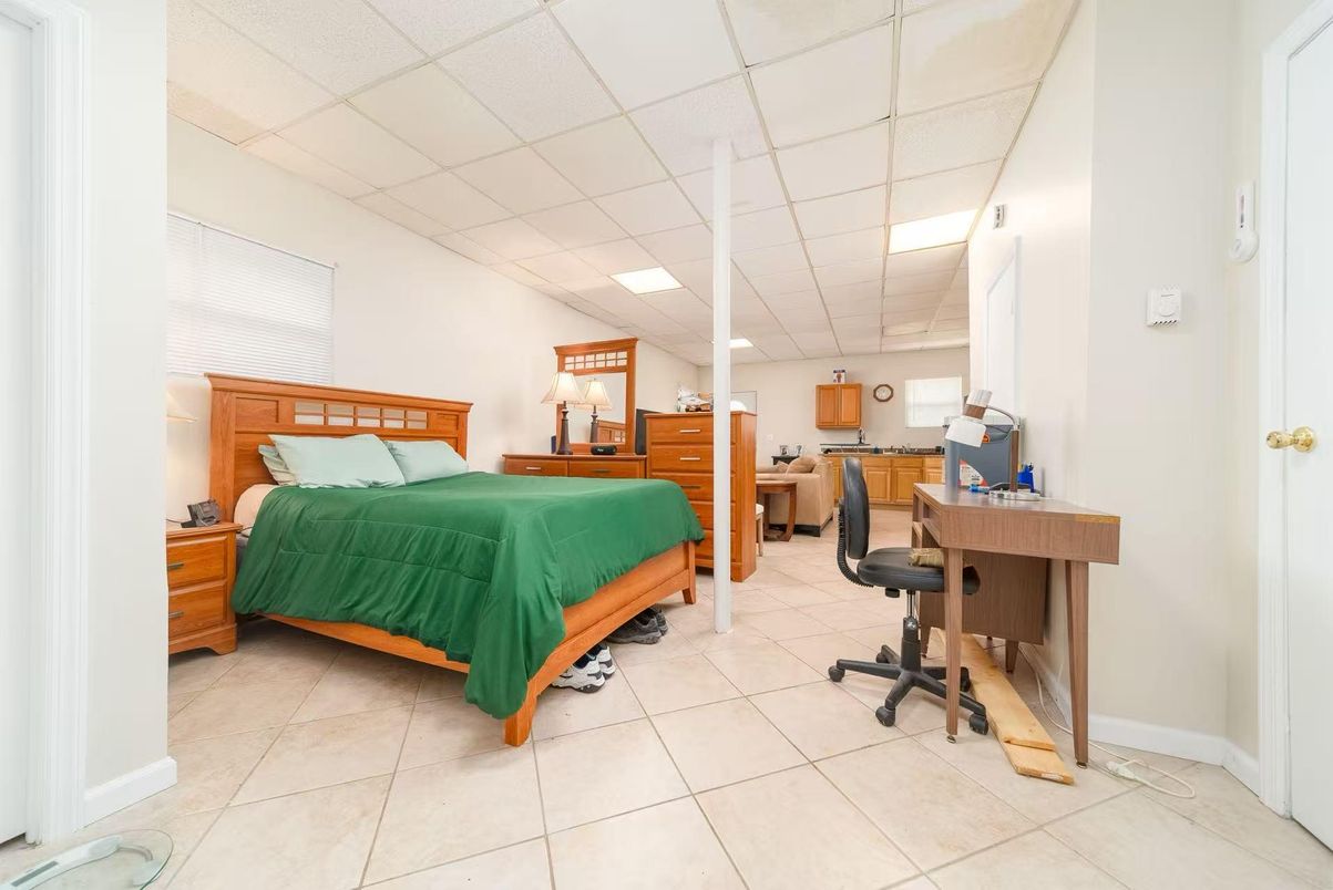 Bedroom, Home Office, Interior, Recessed Lighting