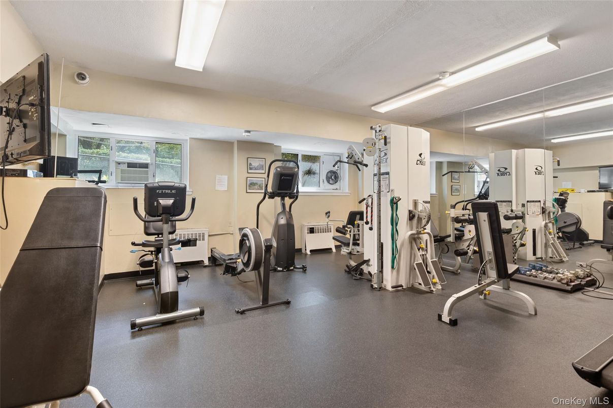 Fitness Equipment, Gym, Interior