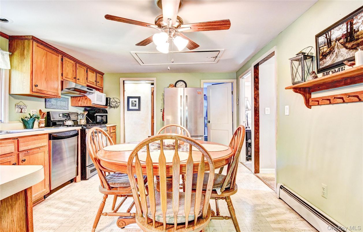Dining room, Interior, Kitchen