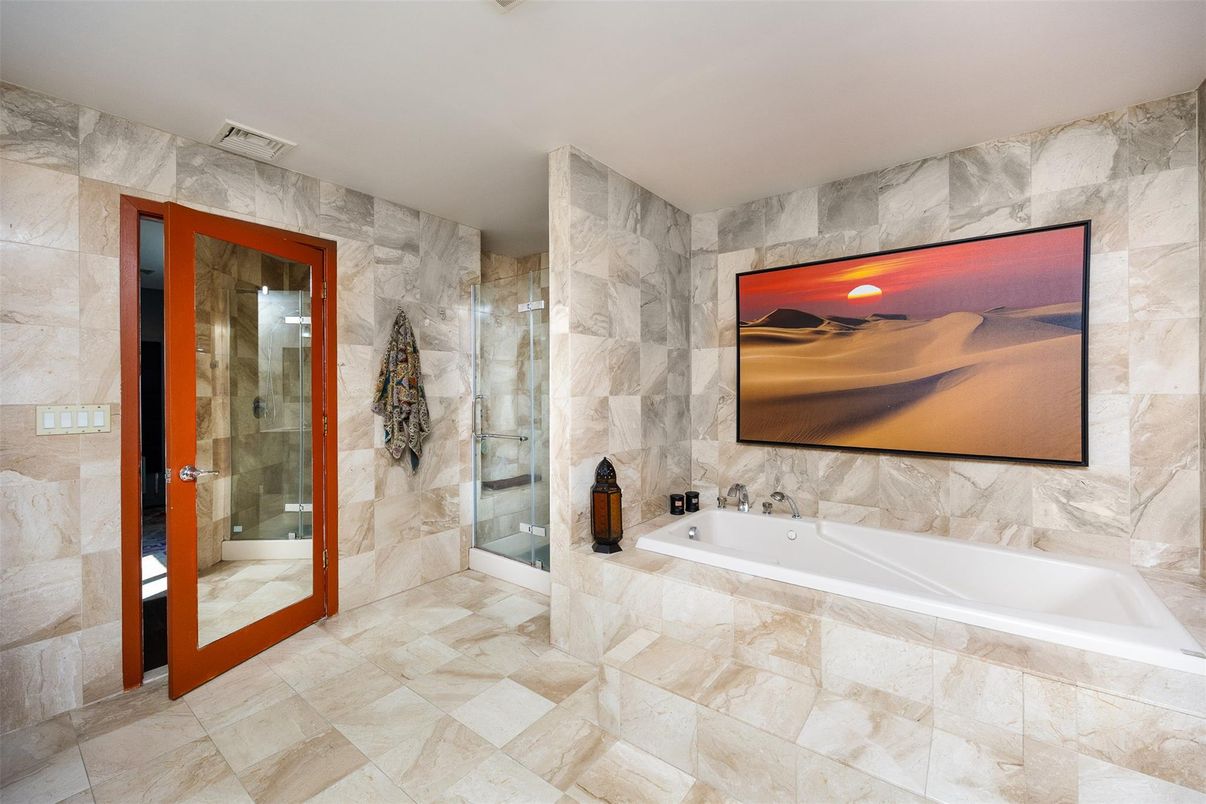 Bathroom, Interior, Stone Walls