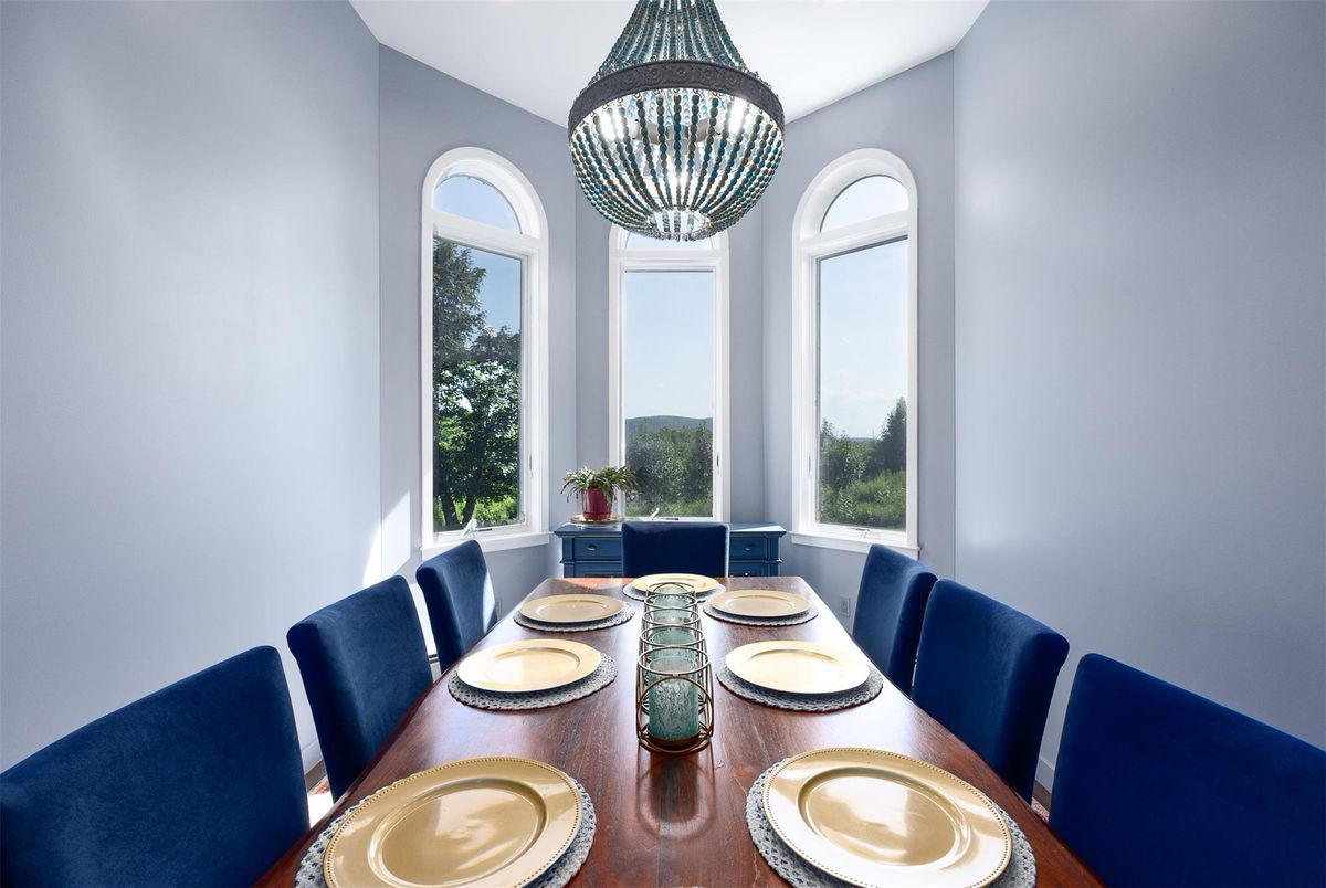 Dining room, Interior, Pendant Lights