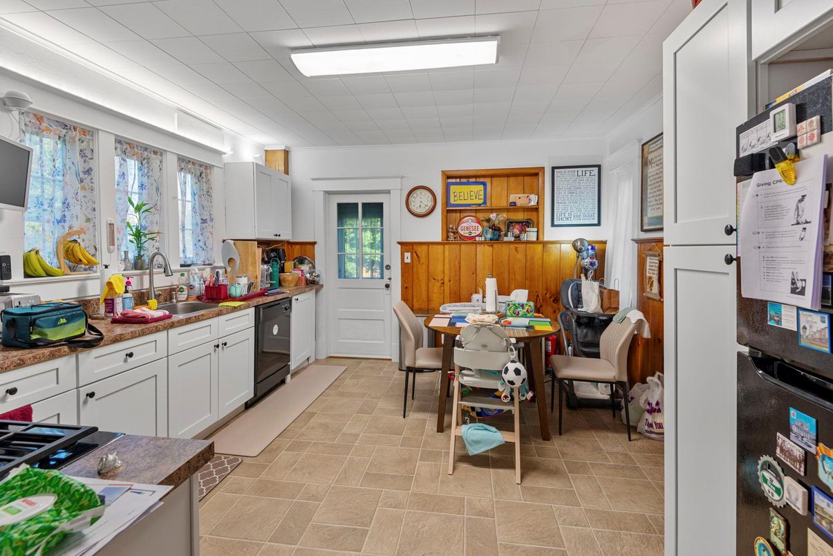 Dining room, Interior, Kitchen