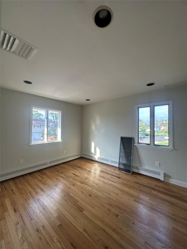 Empty room, Interior, Wood Texture Flooring