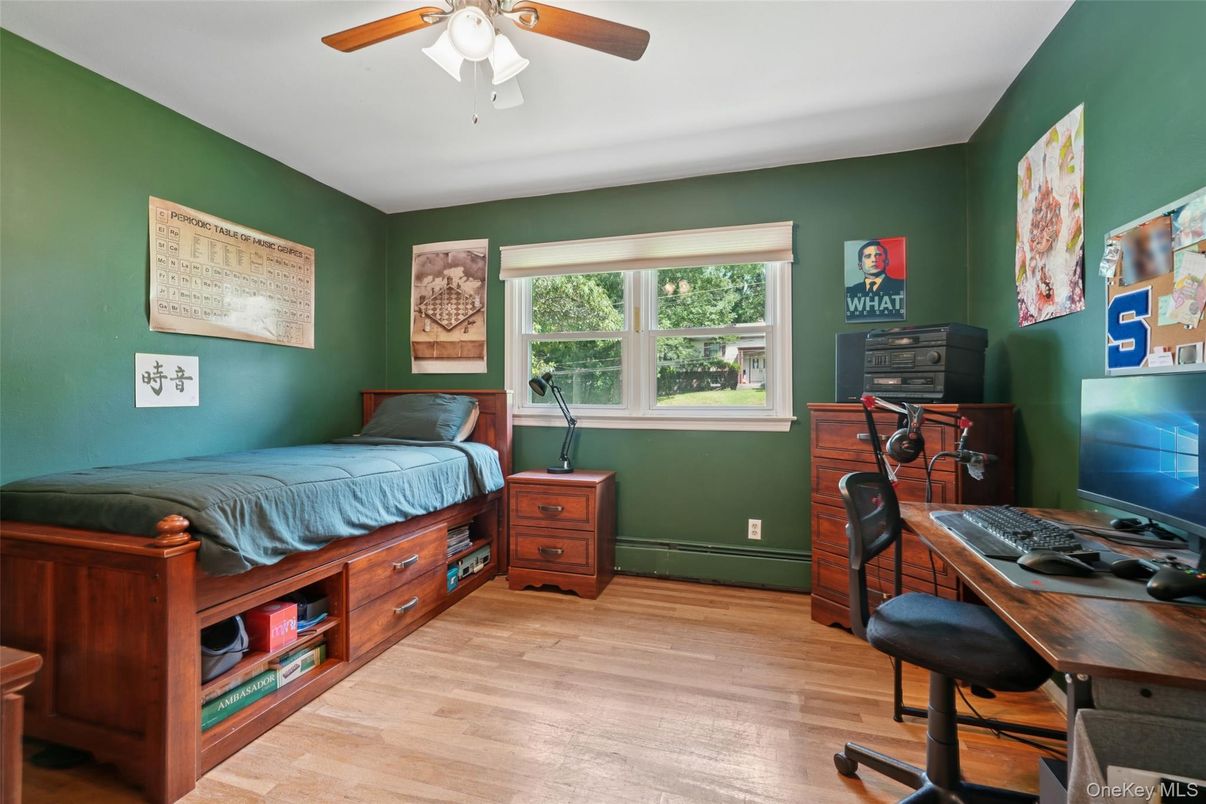 Bedroom, Home Office, Interior, Wood Texture Flooring