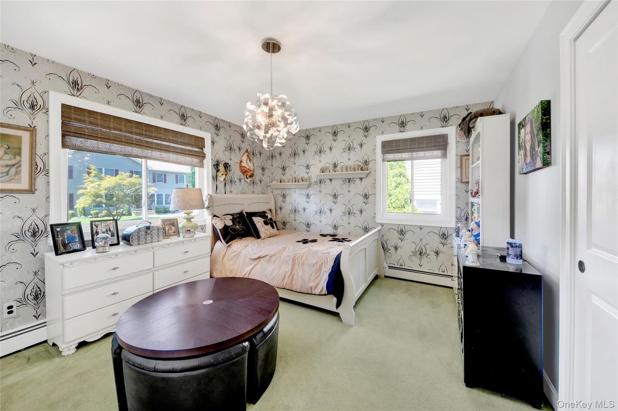 Bedroom, Interior, Pendant Lights