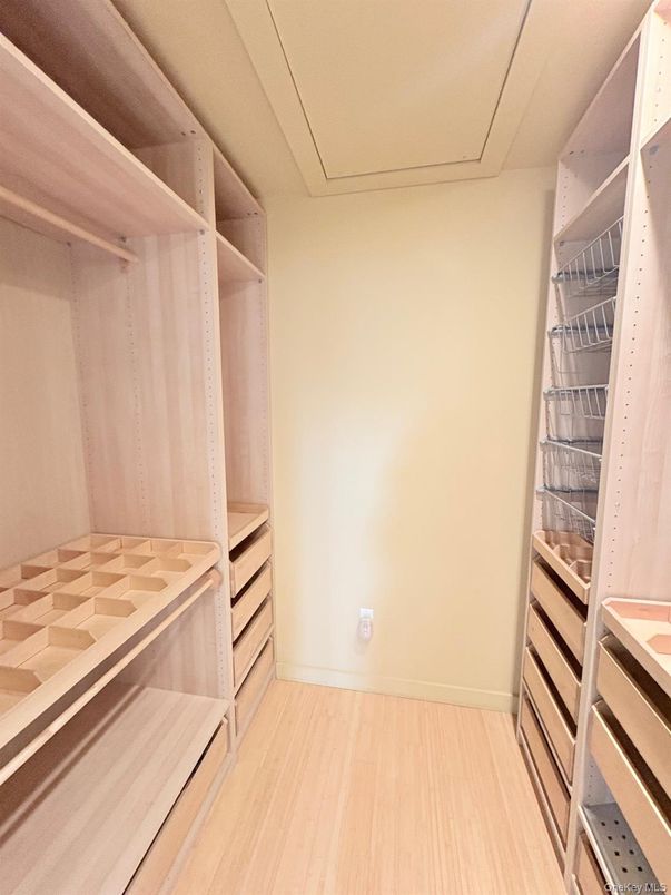 Interior, Walk-in Closets, Wood Texture Flooring