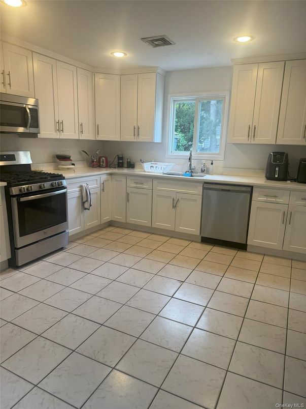 Interior, Kitchen, Recessed Lighting, Stainless Steel Appliances