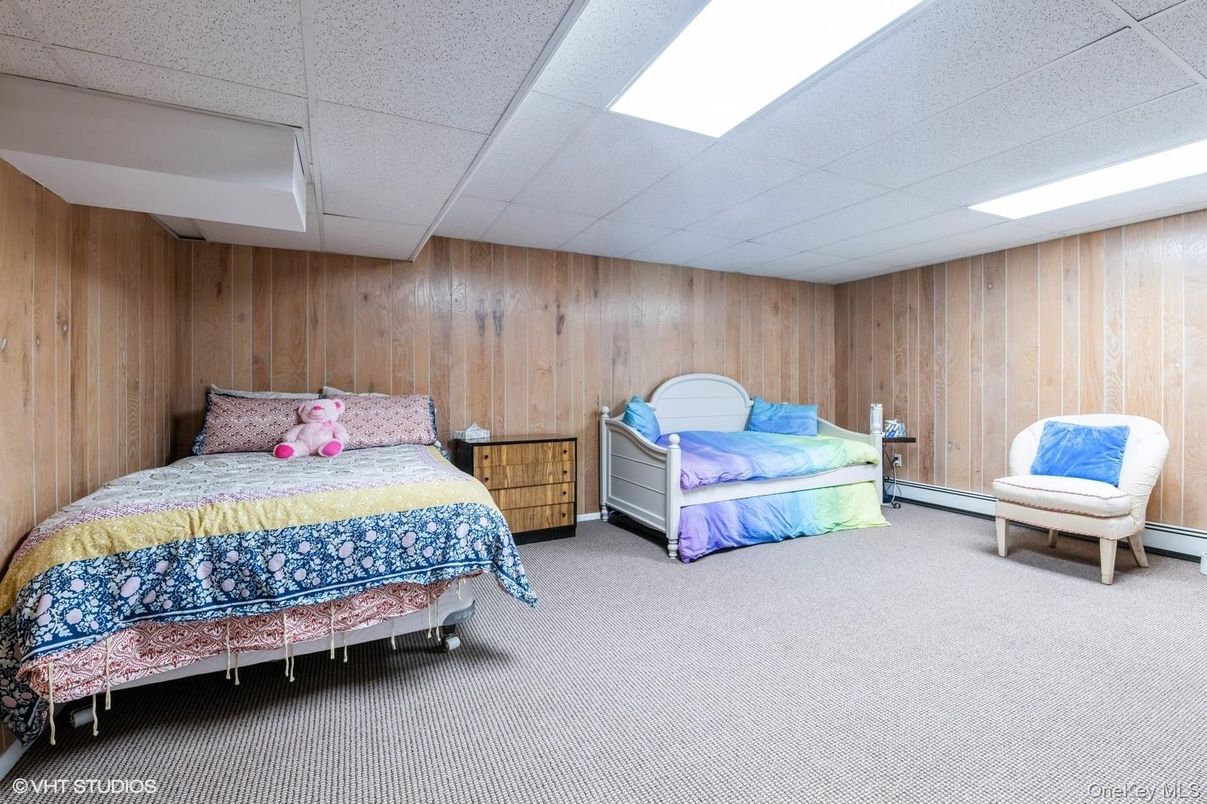 Bedroom, Interior, Wooden Walls
