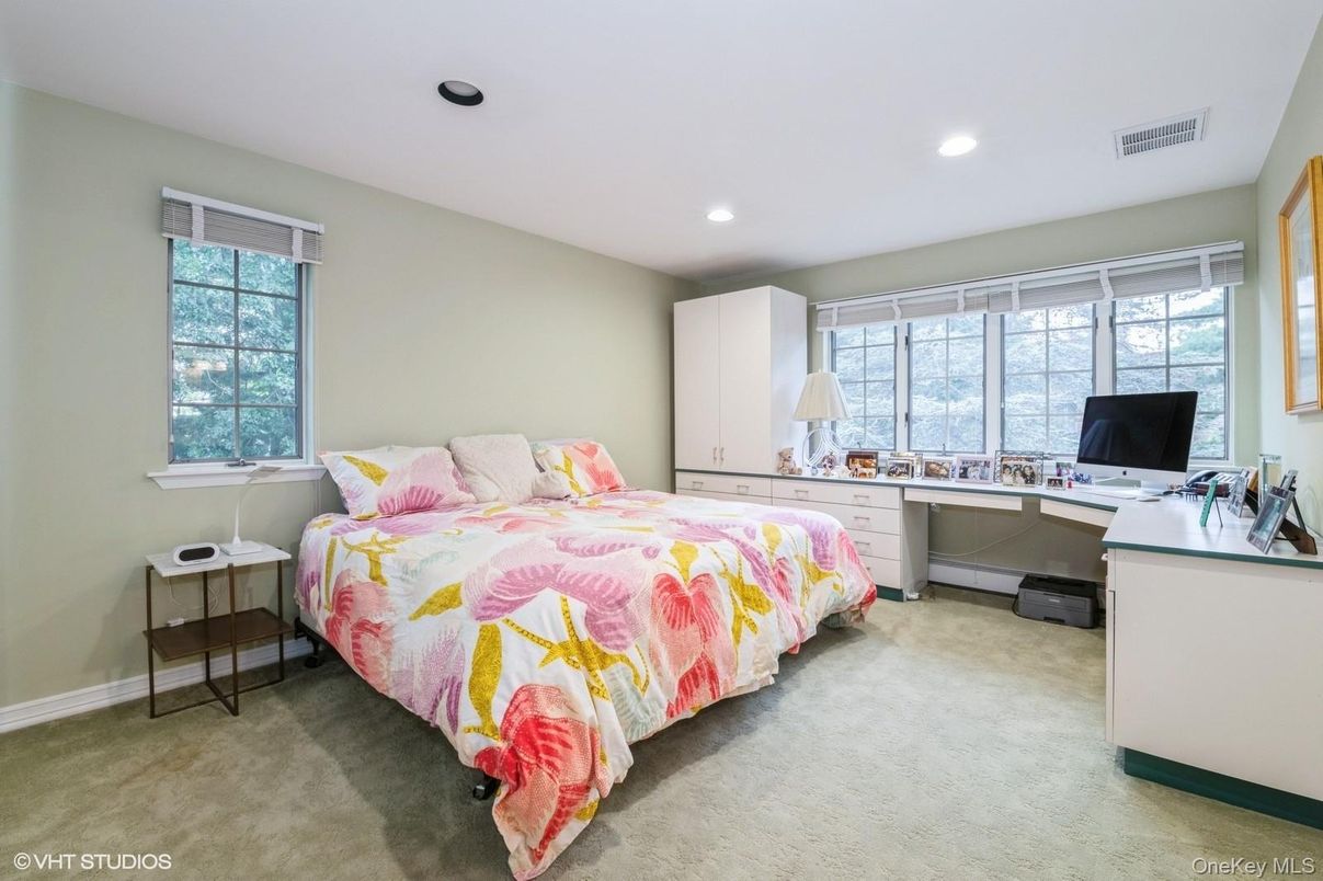 Bedroom, Home Office, Interior, Recessed Lighting