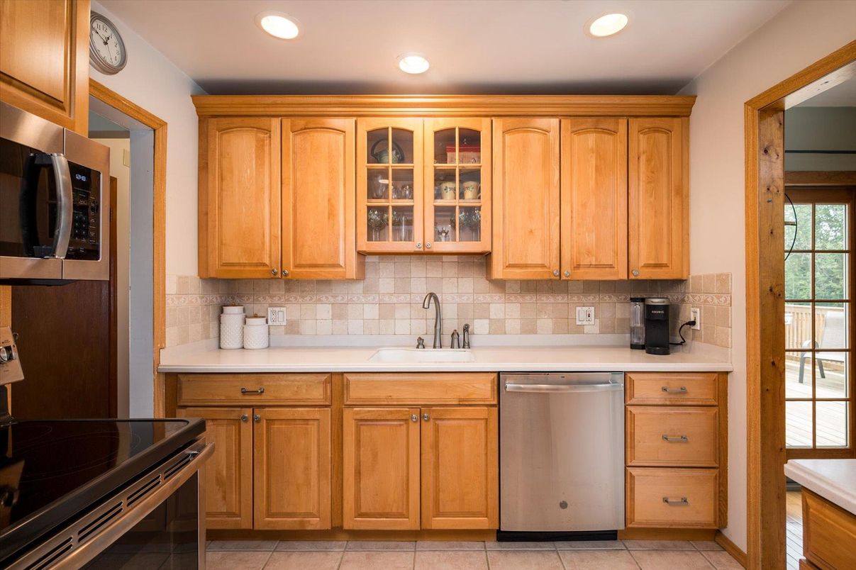 Interior, Kitchen, Recessed Lighting, Stainless Steel Appliances