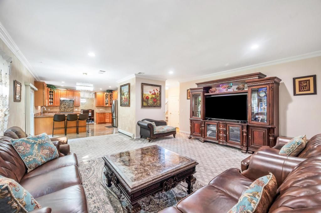 Interior, Kitchen, Living room, Recessed Lighting