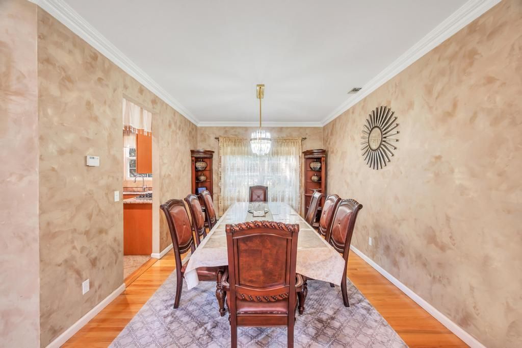 Dining room, Interior, Wood Texture Flooring