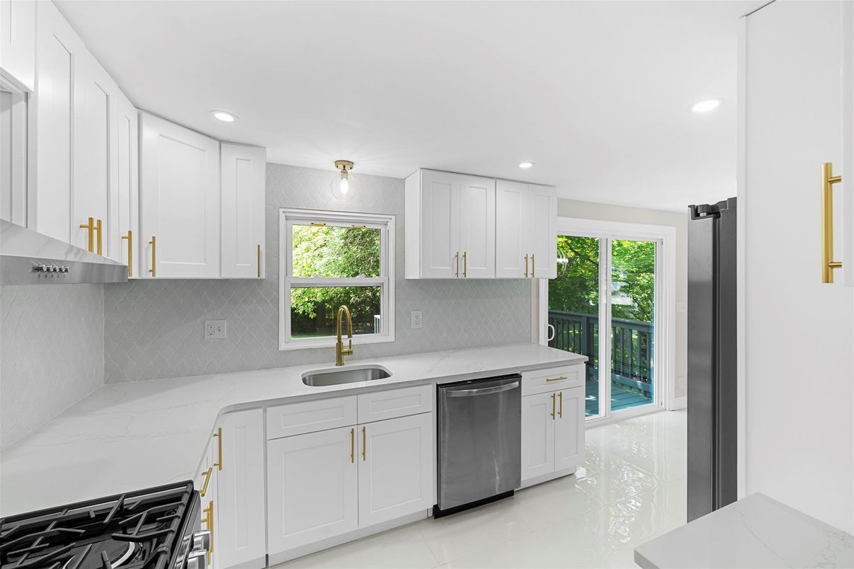 Interior, Kitchen, Recessed Lighting, Stainless Steel Appliances