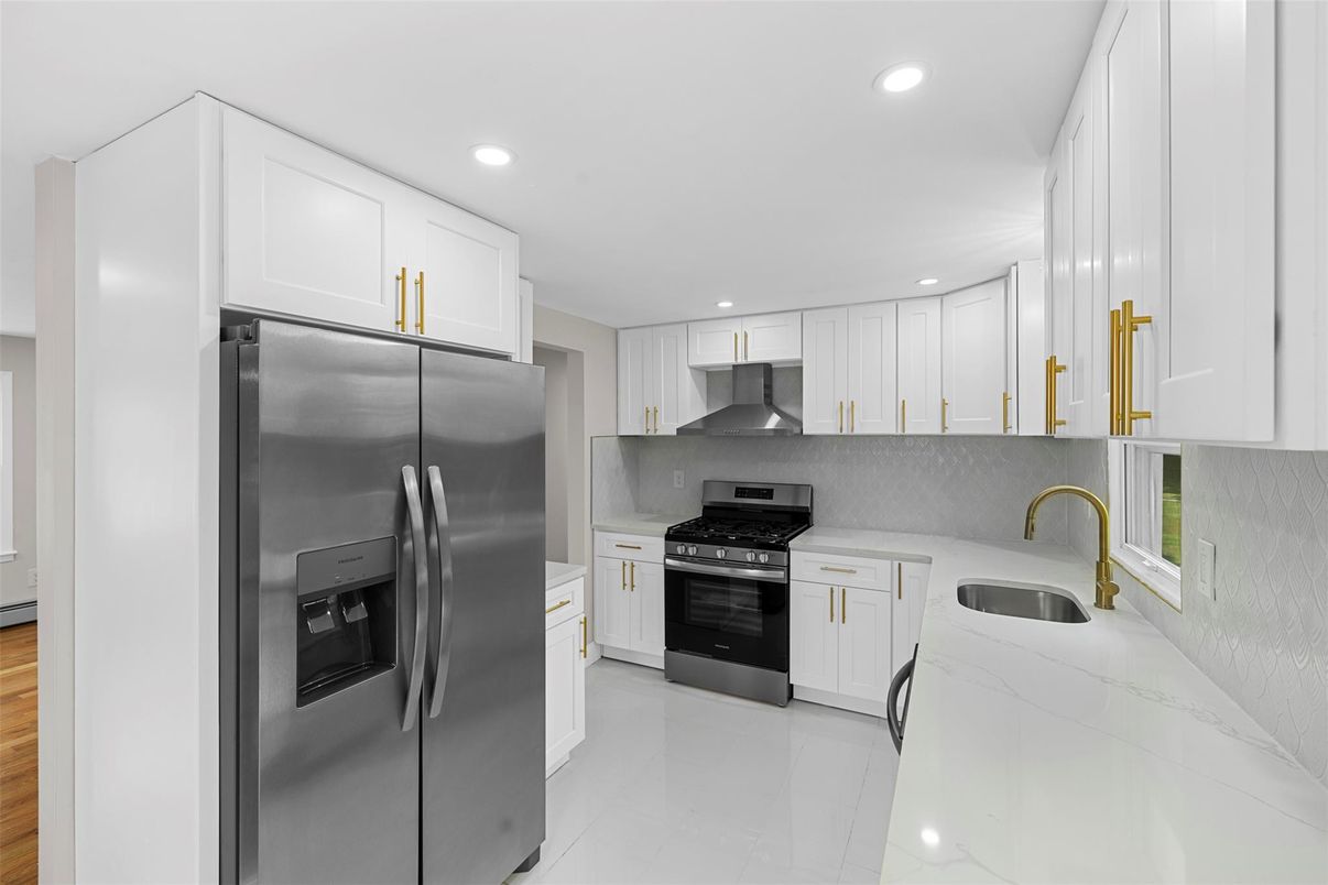 Interior, Kitchen, Recessed Lighting, Stainless Steel Appliances