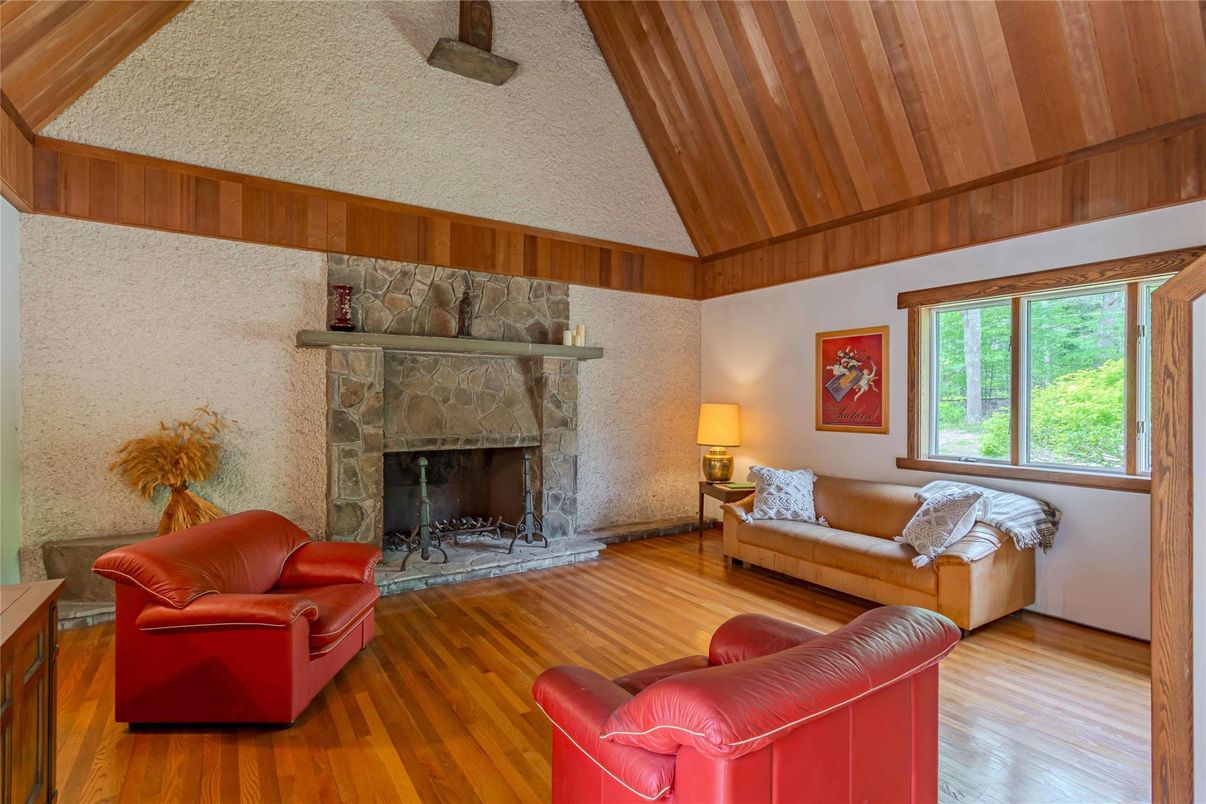 Fireplace, Interior, Living room, Wooden Ceilings, Wood Texture Flooring
