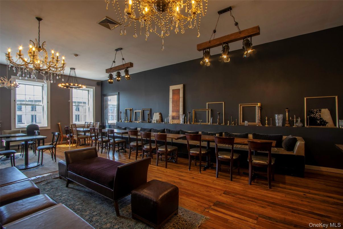 Chandelier, Dining room, Interior, Pendant Lights, Wood Texture Flooring