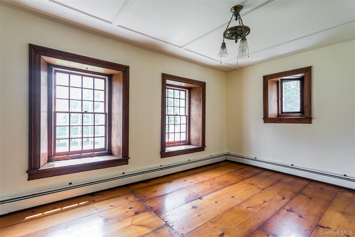 Empty room, Interior, Wood Texture Flooring