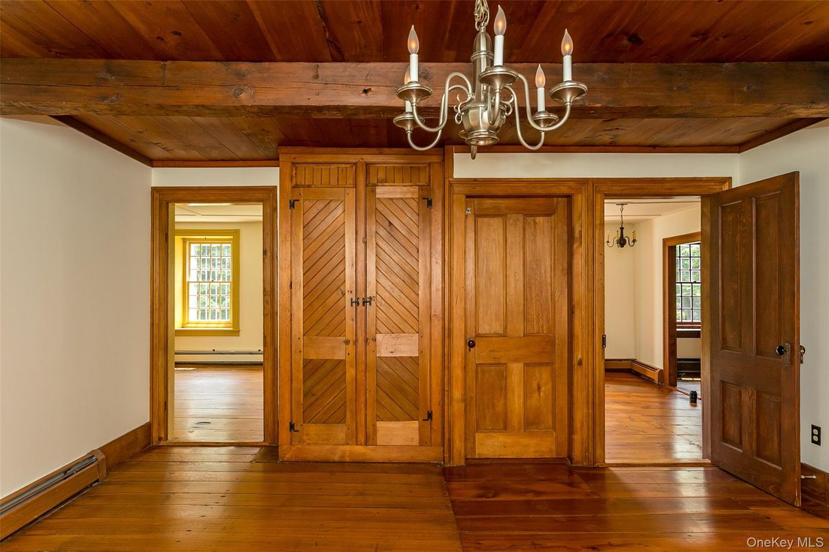 Chandelier, Interior, Wooden Beams, Wooden Ceilings, Wood Texture Flooring