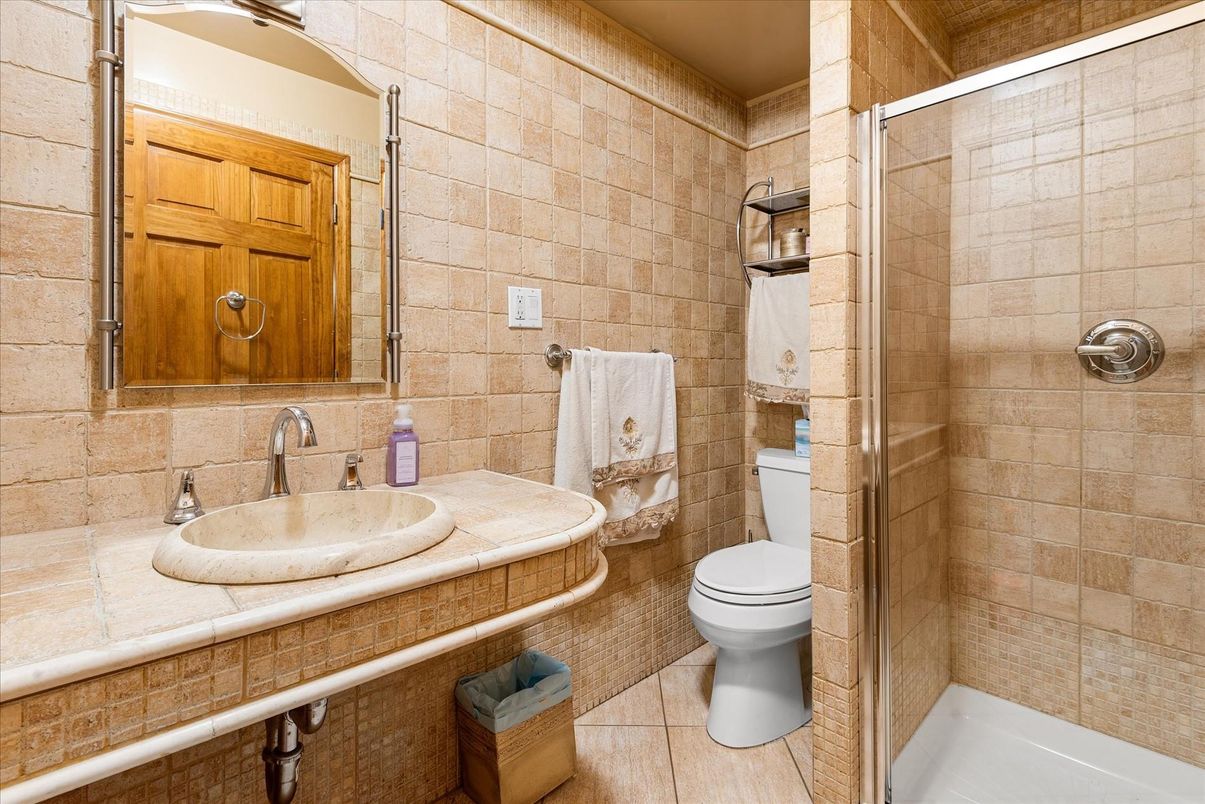 Bathroom, Interior, Stone Walls