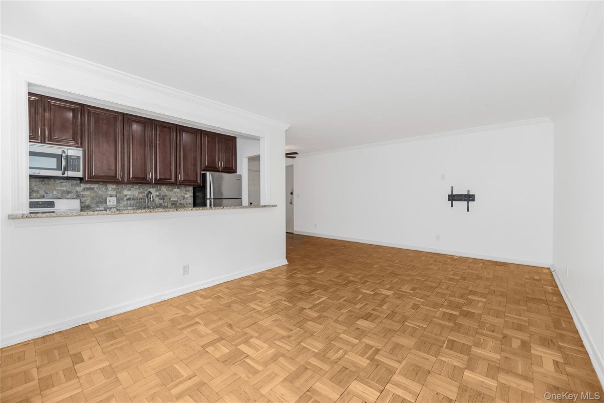 Empty room, Interior, Kitchen, Wood Texture Flooring