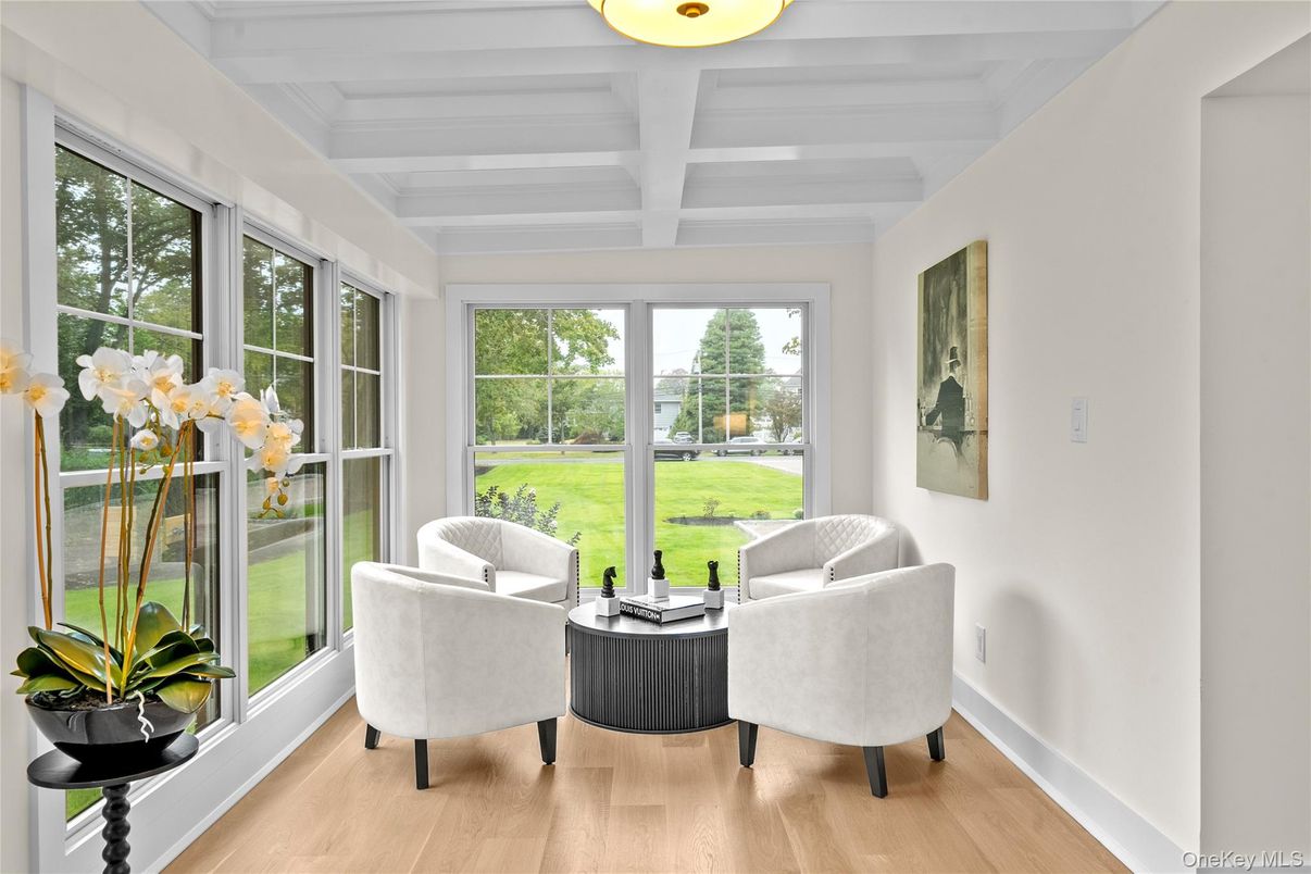 Interior, Sun Room, Wood Texture Flooring