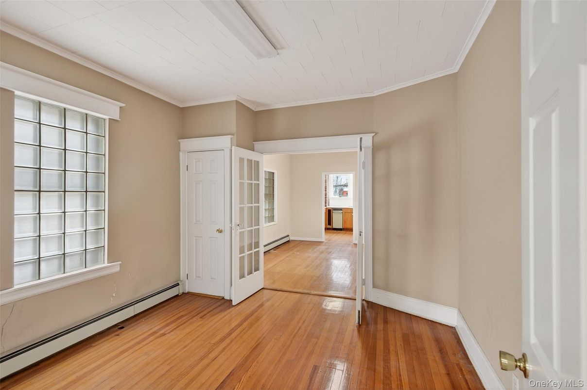 Empty room, Interior, Wood Texture Flooring