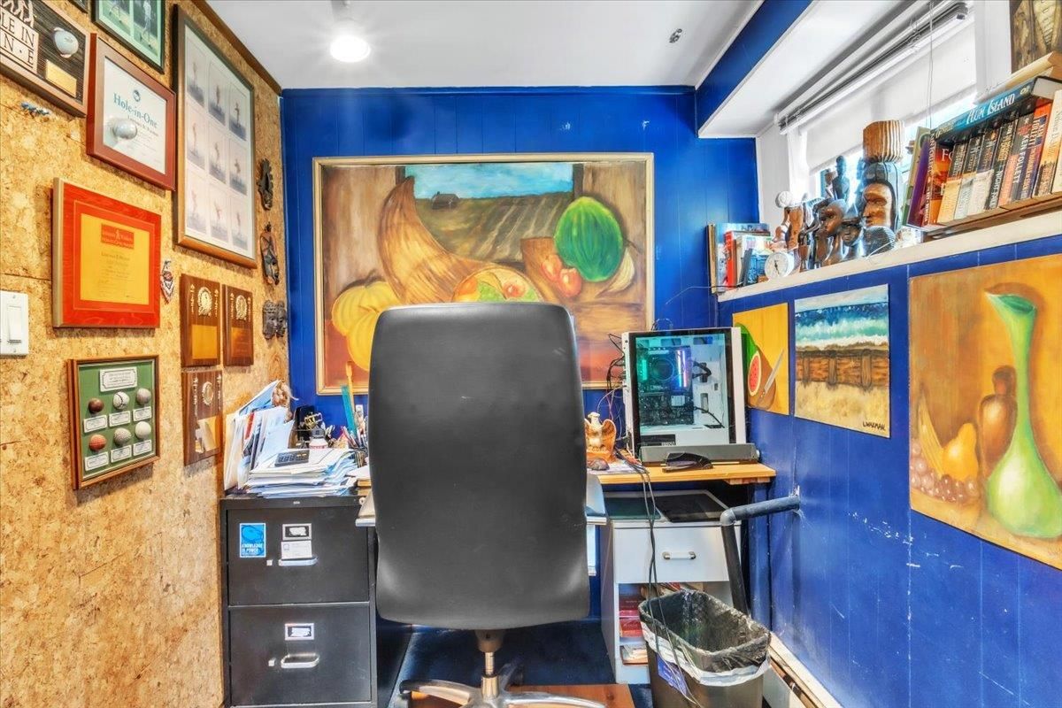 Home Office, Interior, Recessed Lighting