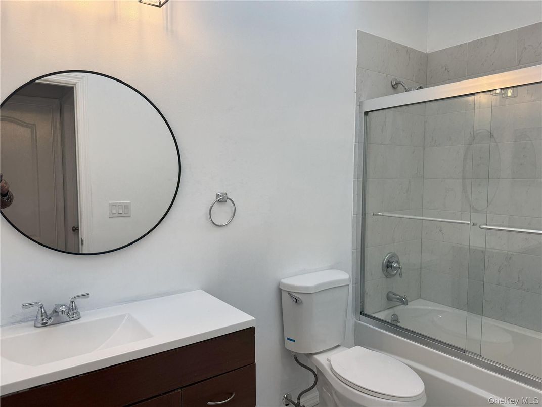 Bathroom, Glass Shower, Interior, Marble Walls