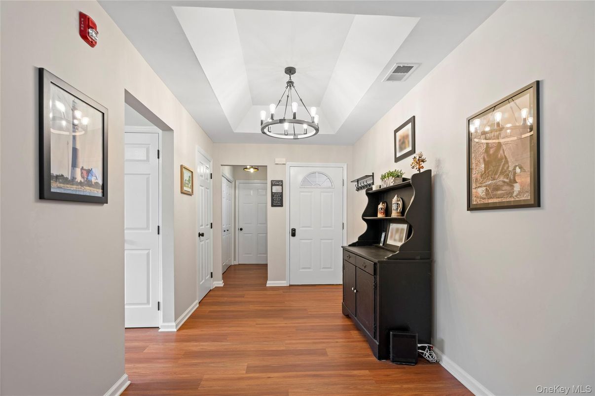 Chandelier, Interior, Wood Texture Flooring
