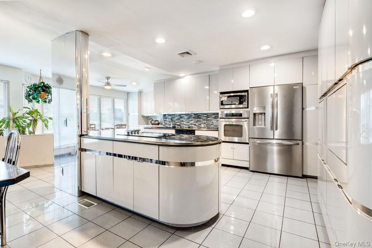 Interior, Kitchen, Recessed Lighting, Stainless Steel Appliances