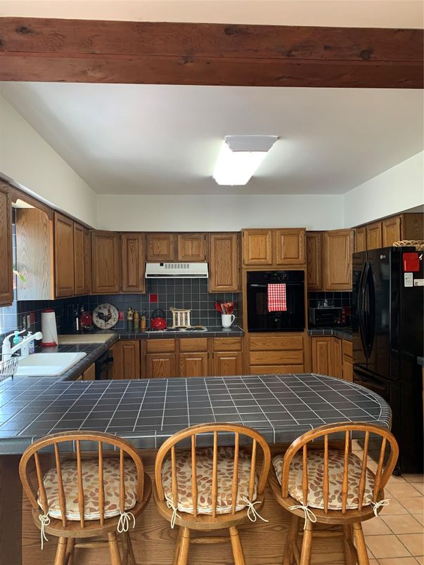 Interior, Kitchen, Tile Countertops