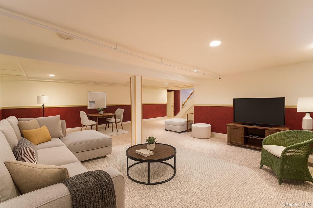 Dining room, Interior, Living room, Recessed Lighting