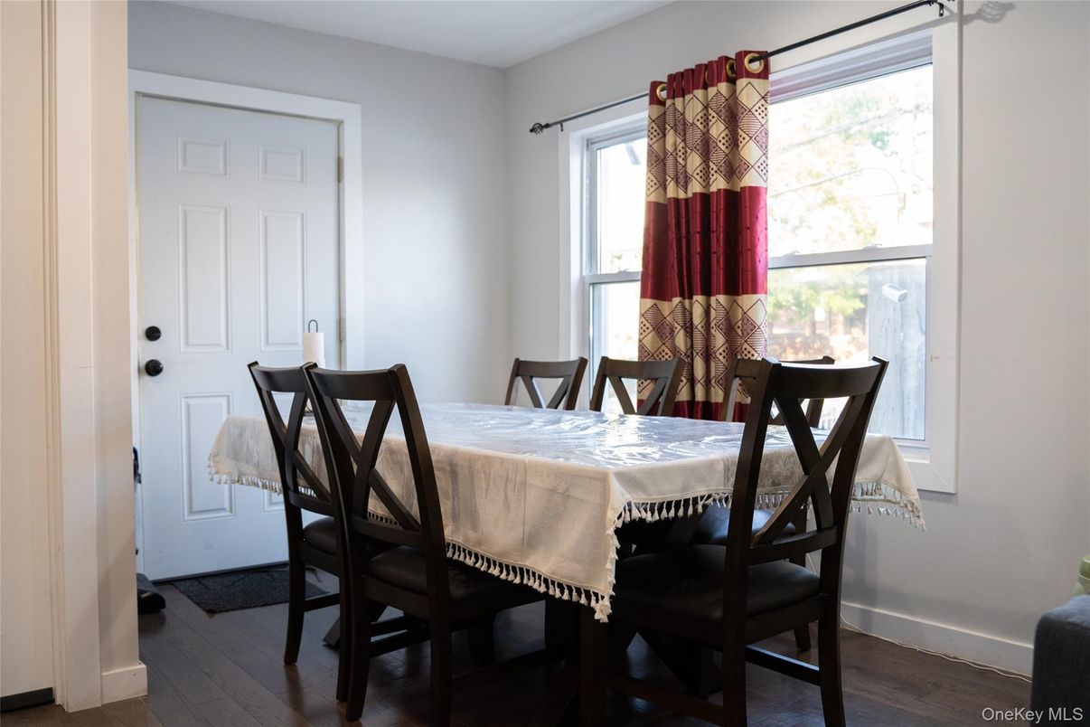 Dining room, Interior, Wood Texture Flooring