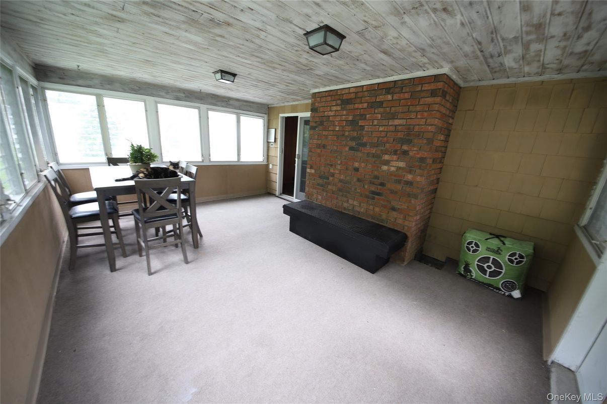 Dining room, Interior, Stone Walls
