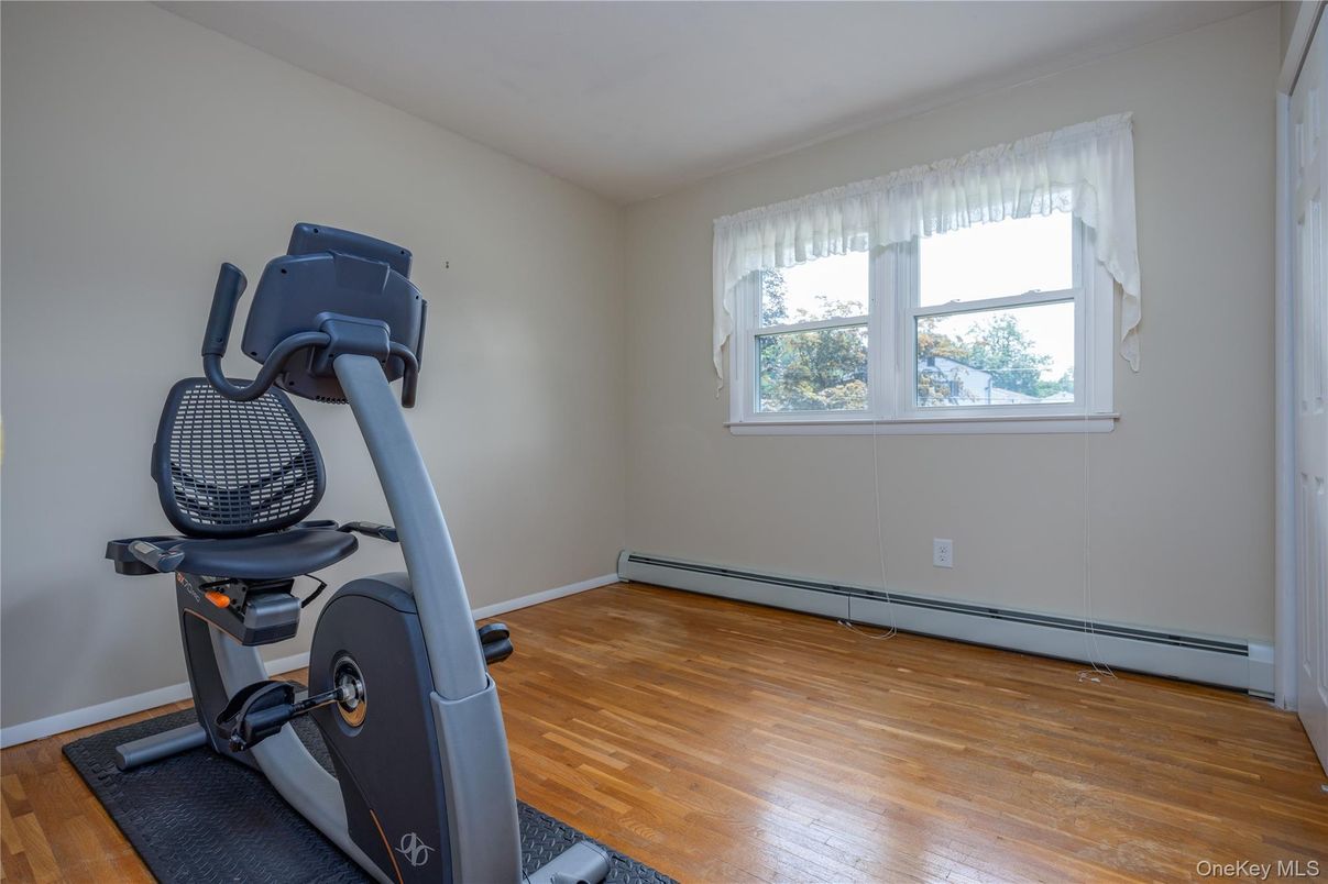 Fitness Equipment, Interior, Wood Texture Flooring