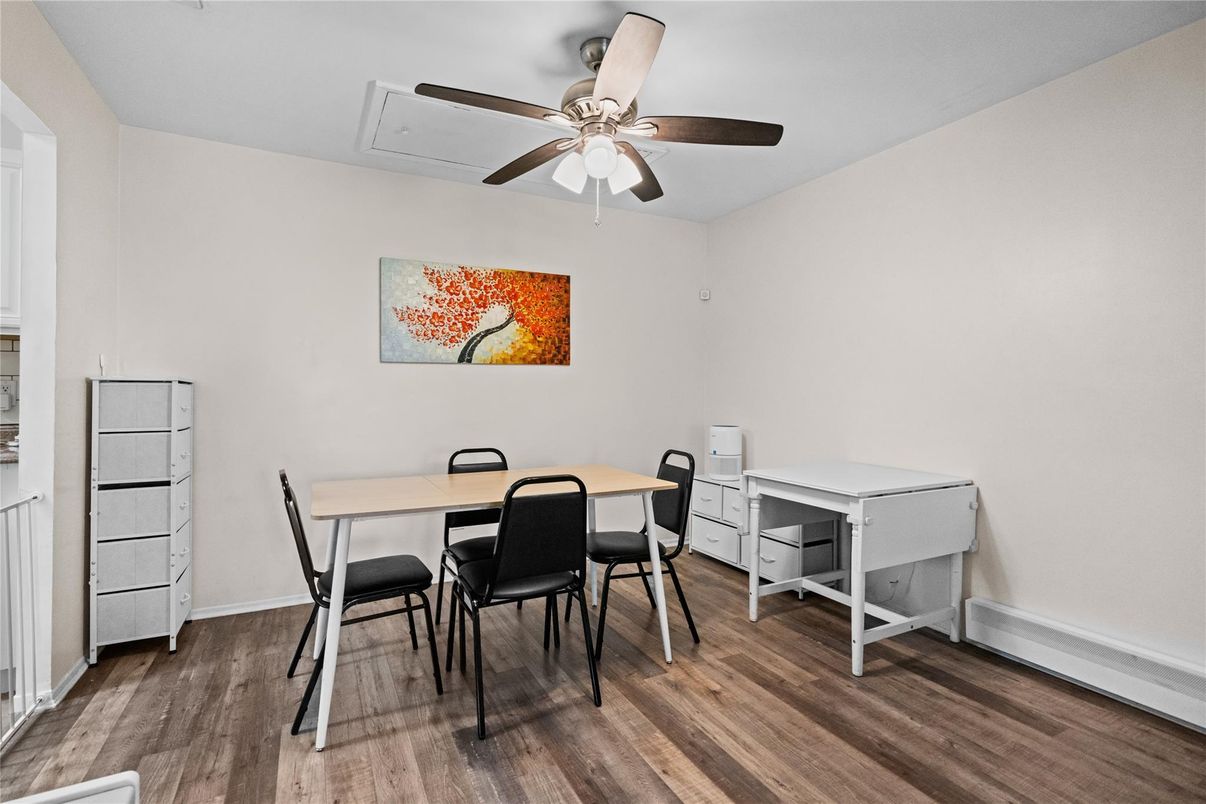 Dining room, Interior, Wood Texture Flooring