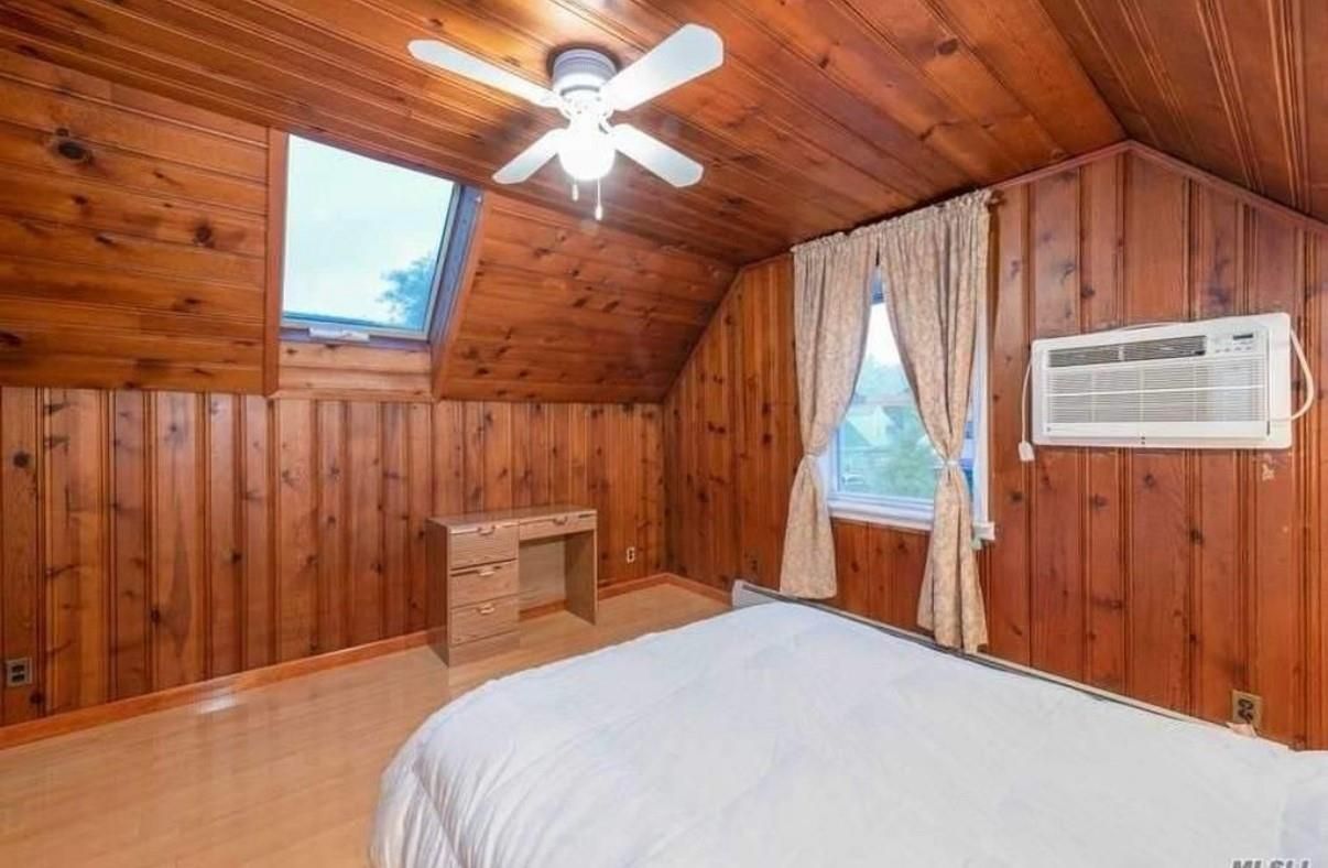 Bedroom, Interior, Wooden Ceilings, Wood Texture Flooring, Wooden Walls