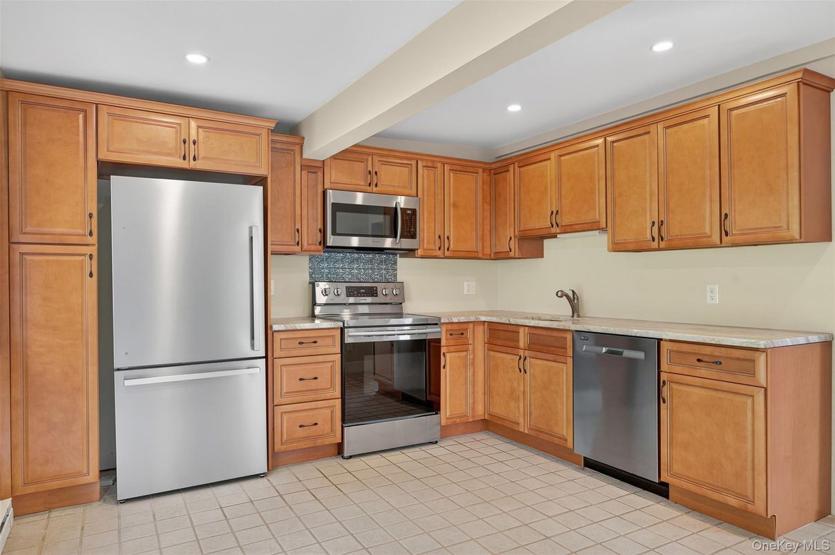 Interior, Kitchen, Recessed Lighting, Stainless Steel Appliances
