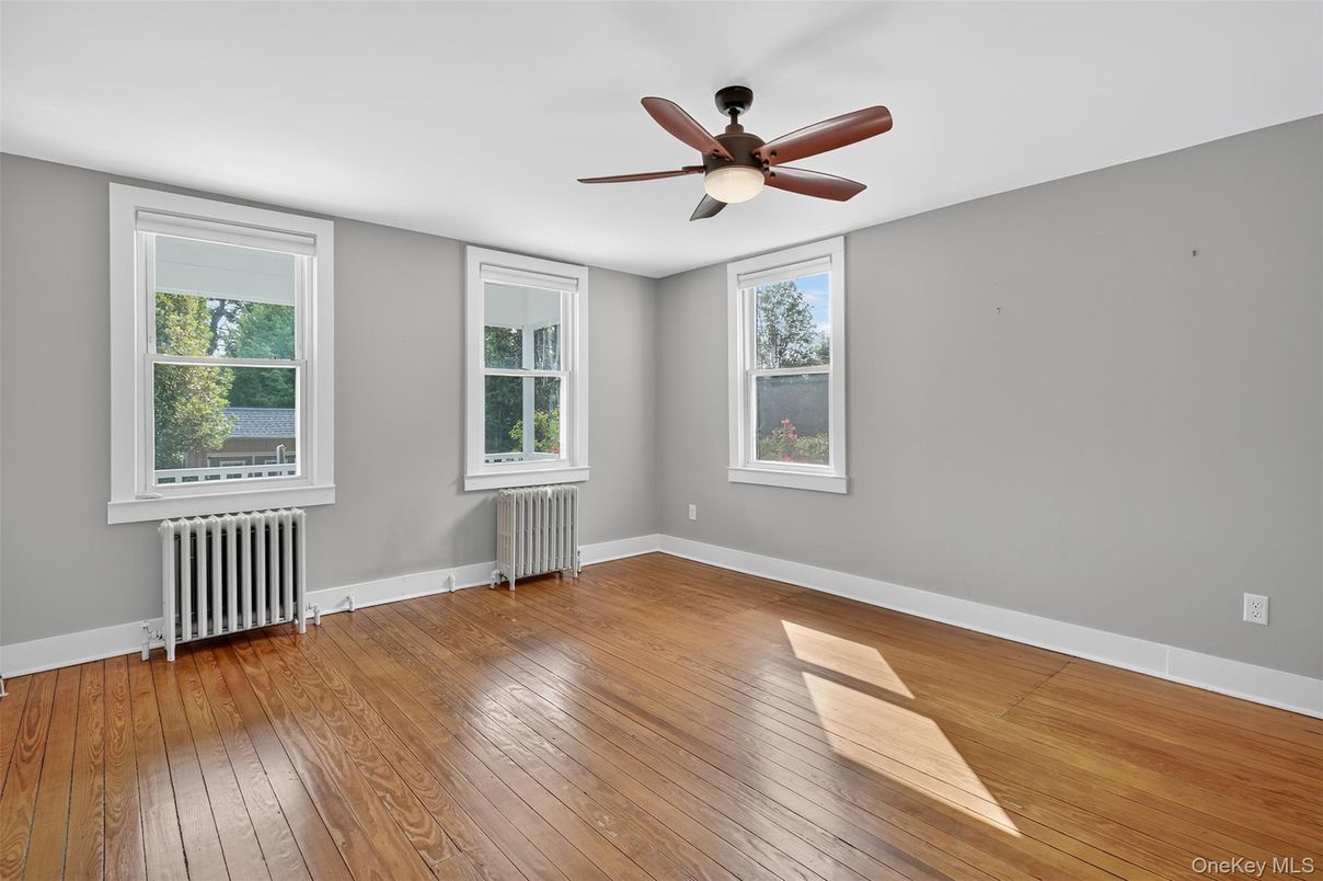 Empty room, Interior, Wood Texture Flooring