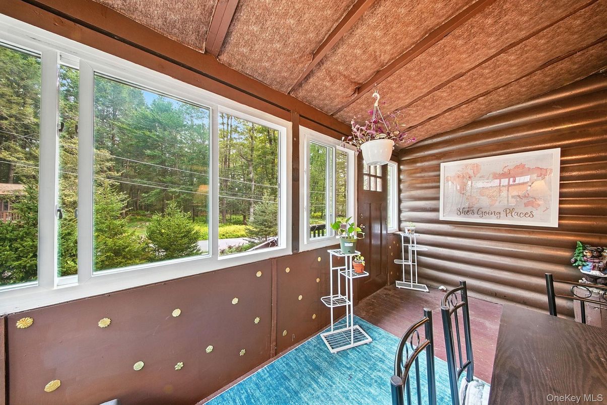 Interior, Sun Room, Wooden Ceilings