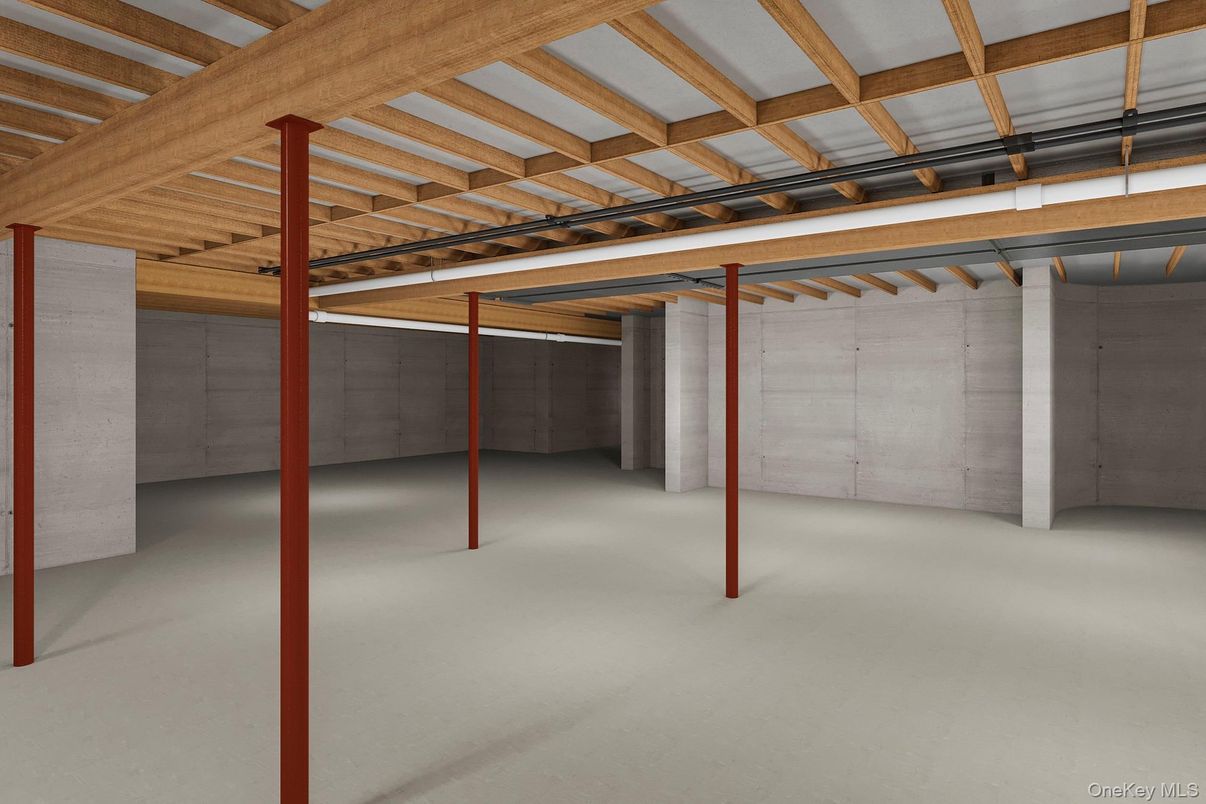 Interior, Wooden Beams