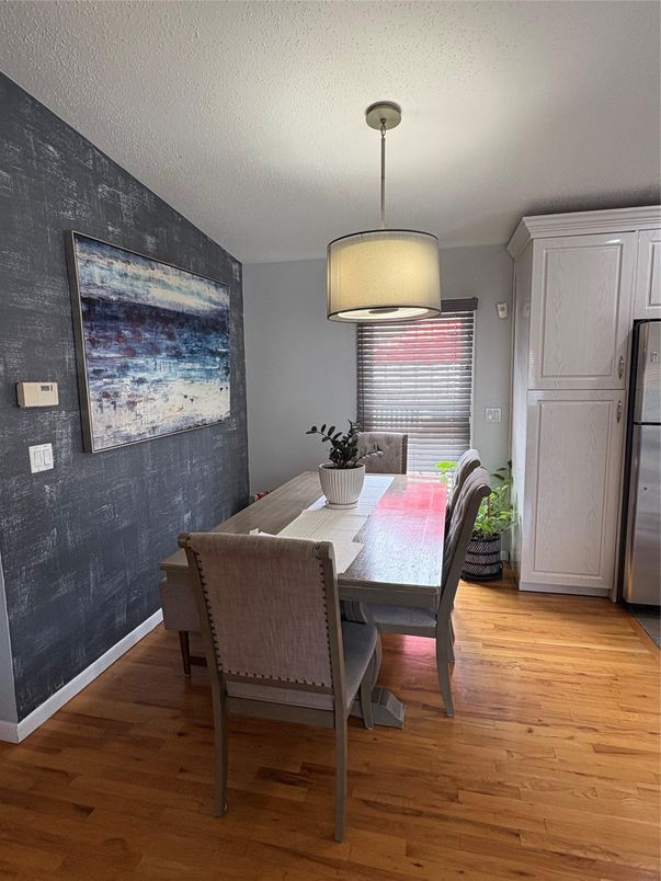 Dining room, Interior, Wood Texture Flooring